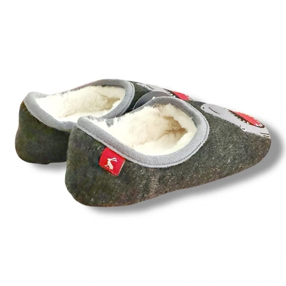 Joules | Shark Appliqué Slippers (12/13) 🦈